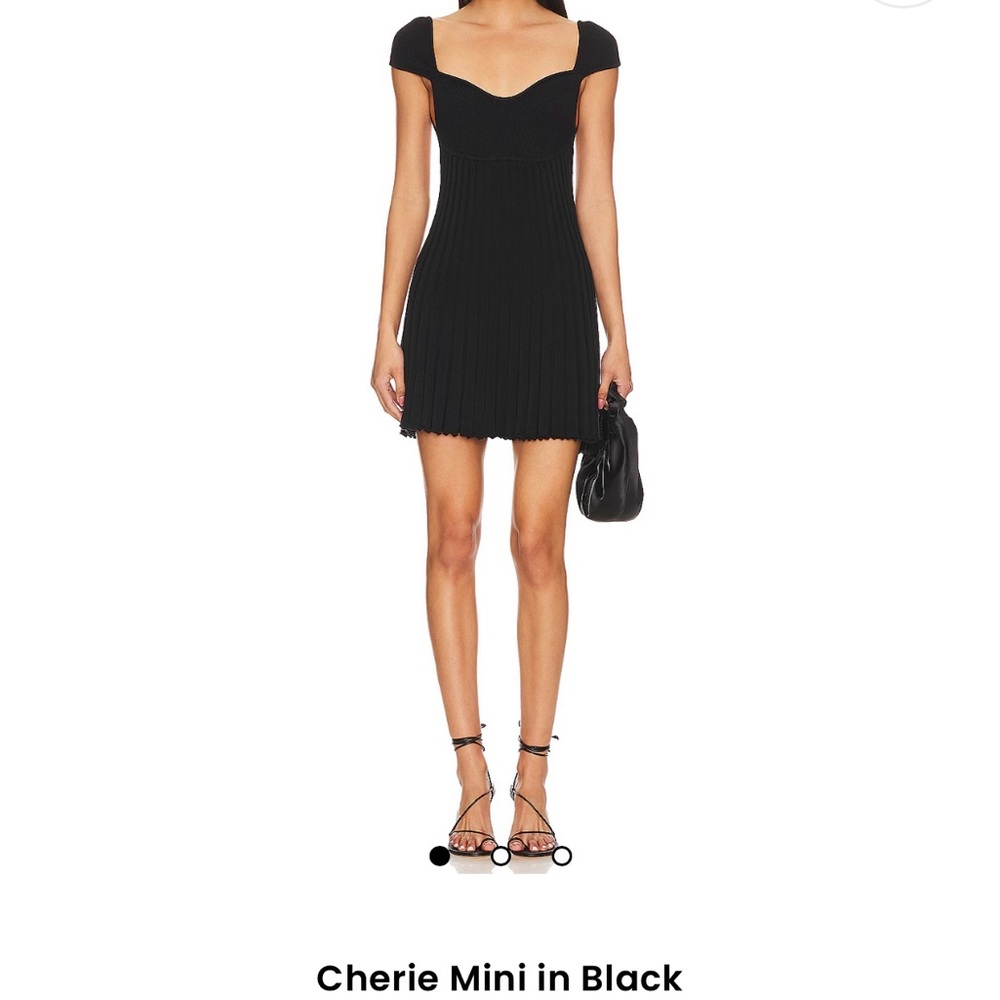 Free People Black Backless Dress